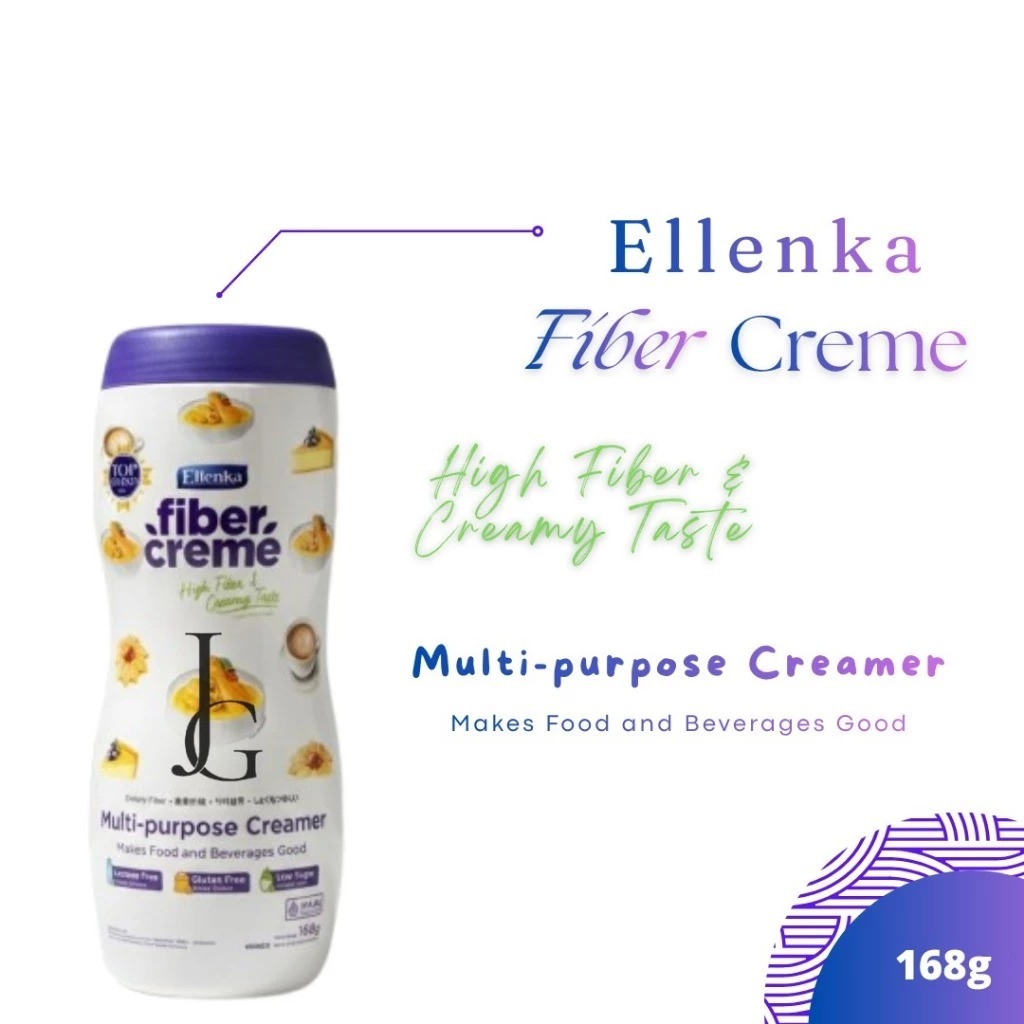 Ellenka Fiber Creme Botol 168 gram