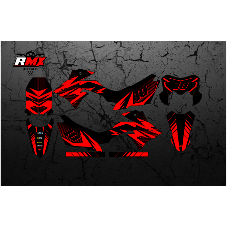 DECAL DTRACKER 150 FULLBODY (035) DEKAL STIKER D-TRACKER DTX SE 2015 2016 2017 2018 2019 2020 2021 2