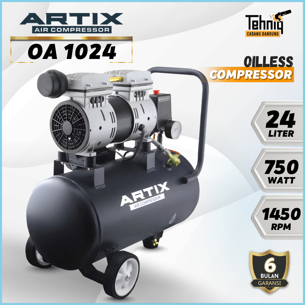 Mesin Kompresor Angin Oilless Artix OA 1024 OA1024
