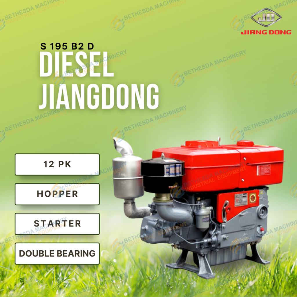mesin penggerak diesel 12 Pk starter 16 Hp Jiangdong