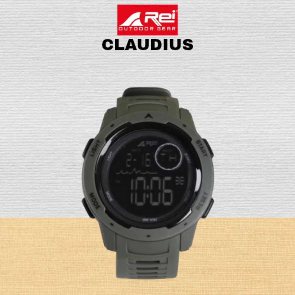Jam Tangan Rei Claudius Original Tahan Air