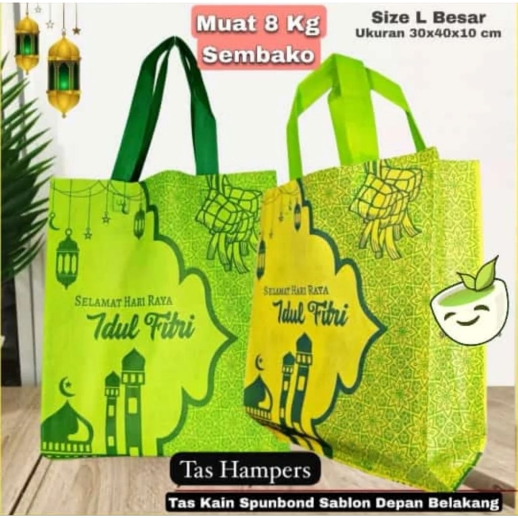 Tas hampers lebaran | Tas hampers spunbond