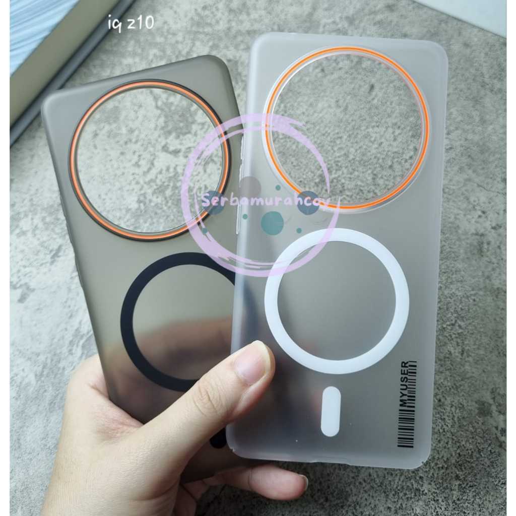magsafe case iqoo 13 15 neo 10 z9 5g z10 5g z10r z10 lite myuser barcode magsafe case slim case doff