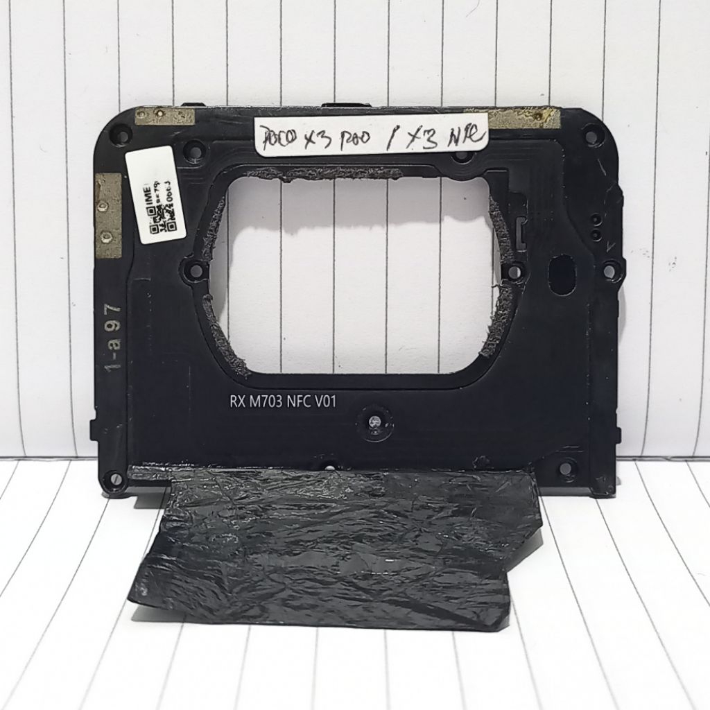 Sensor NFC+Tutup Mesin ORI Copotan POCO X3 Pro / Poco X3 NFC | Kondisi Sensor NFC Sudah Tes Normal