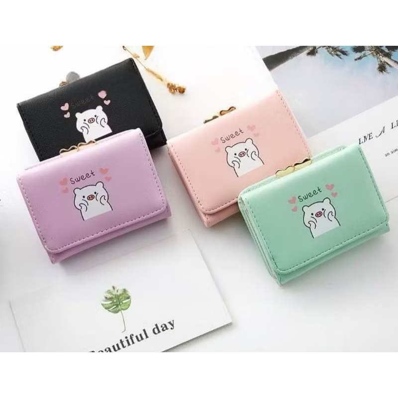 Dompet Wanita Kartu dan Uang Dompet Wanita Sweet