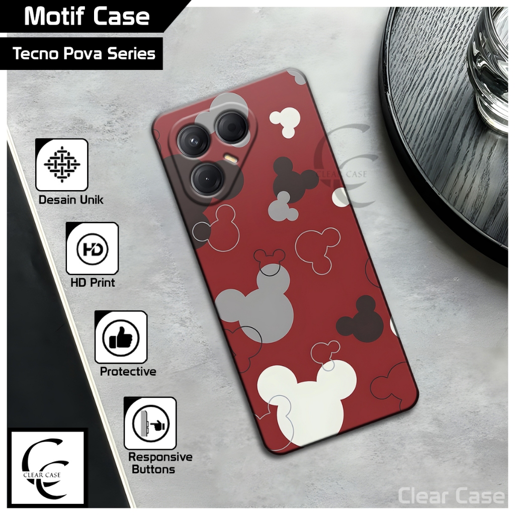 Casing Tecno Pova 7 4G 7 5G  7 Ultra 5G Tecno Pova 6 6 Pro Tecno Pova 5 5 Pro Tecno Pova 4 & 4 Pro T