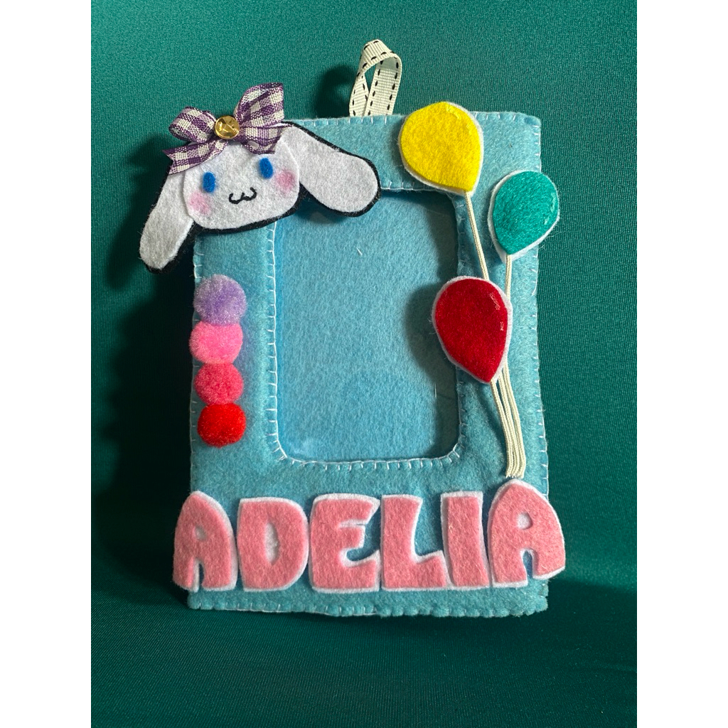 frame foto flanel (custom nama dan karakter)