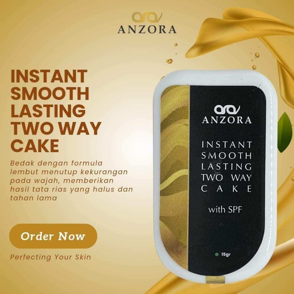 ANZORA TWO WAY CAKE - ANZORA SKINCARE - SKINCARE ORIGINAL