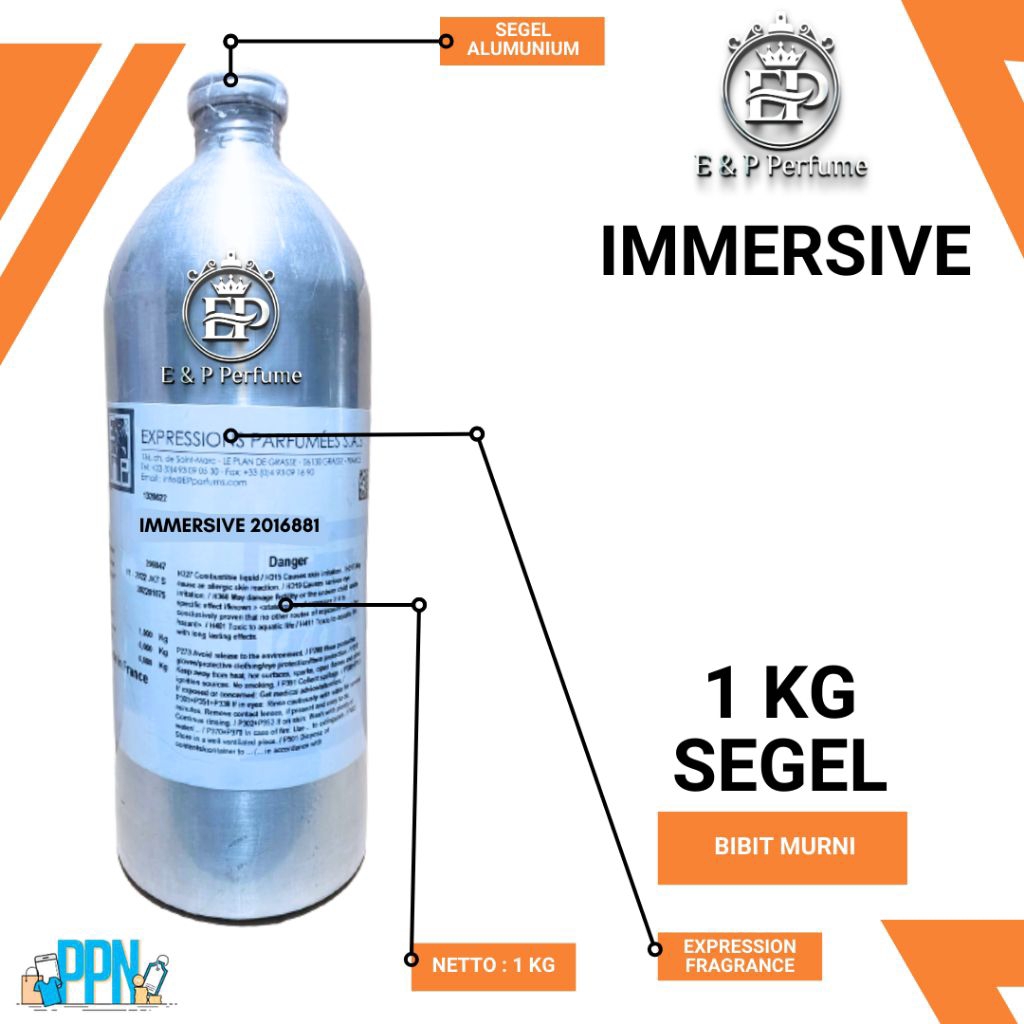 Bibit Parfum by Expression - Immersive Kemasan 1 Kg Segel