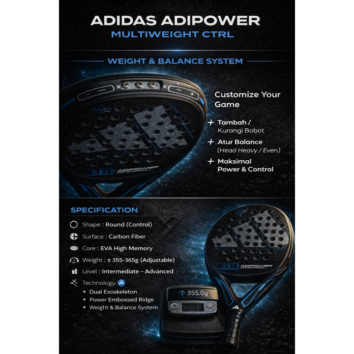 ADIDAS ADIPOWER MULTIWEIGHT CTRL