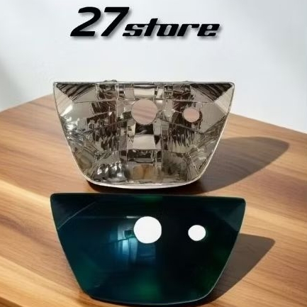 reflektor lampu depan ninja rr old original