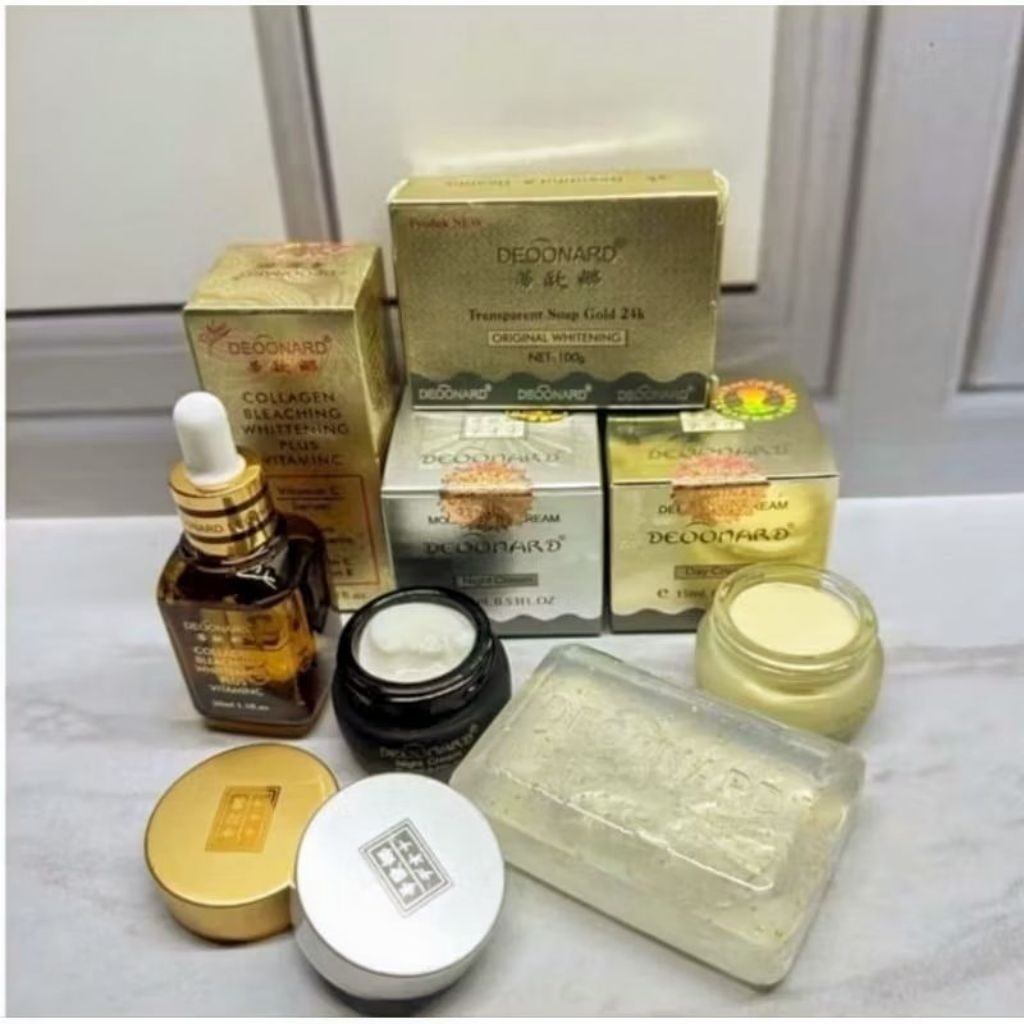 PAKET DEONARD GOLD 4IN1 SERUM COLLAGEN BLICHING