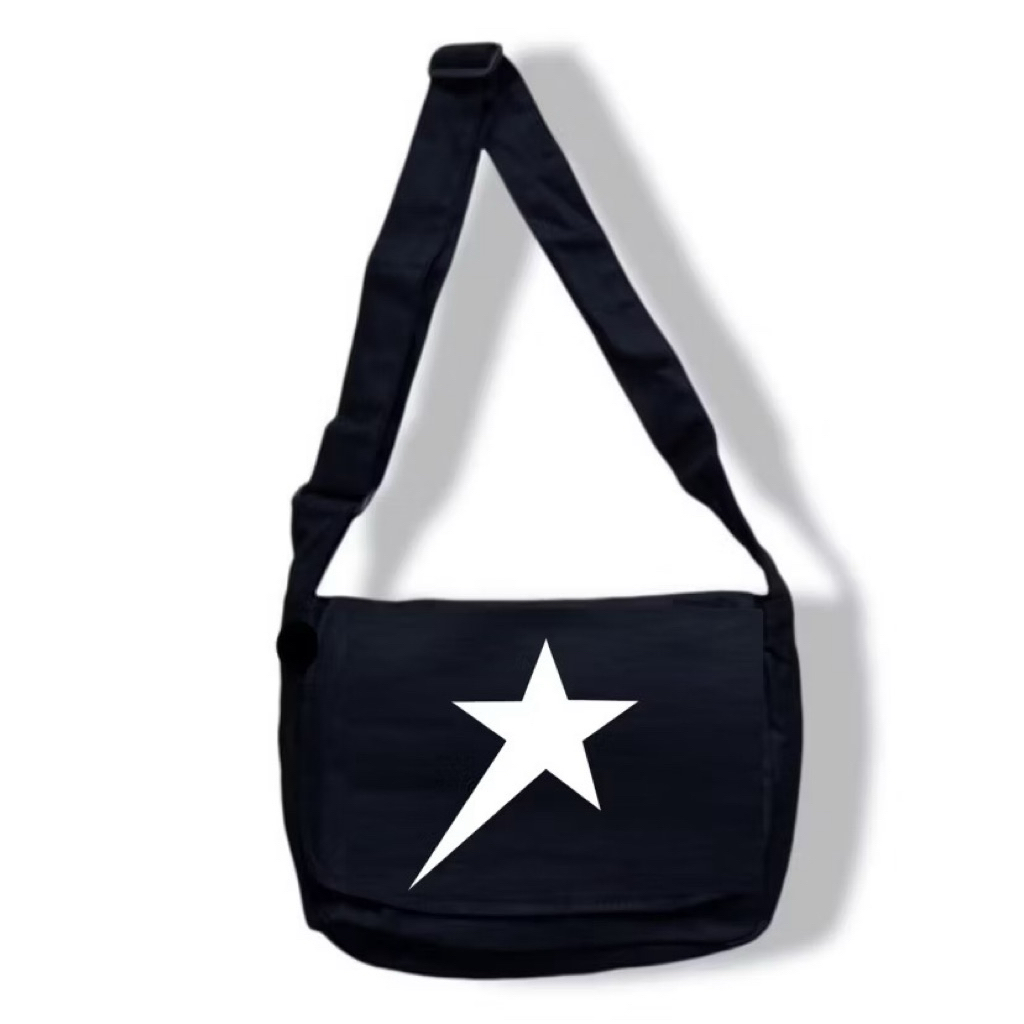 Tas selempang pria tas crossbody bintang black