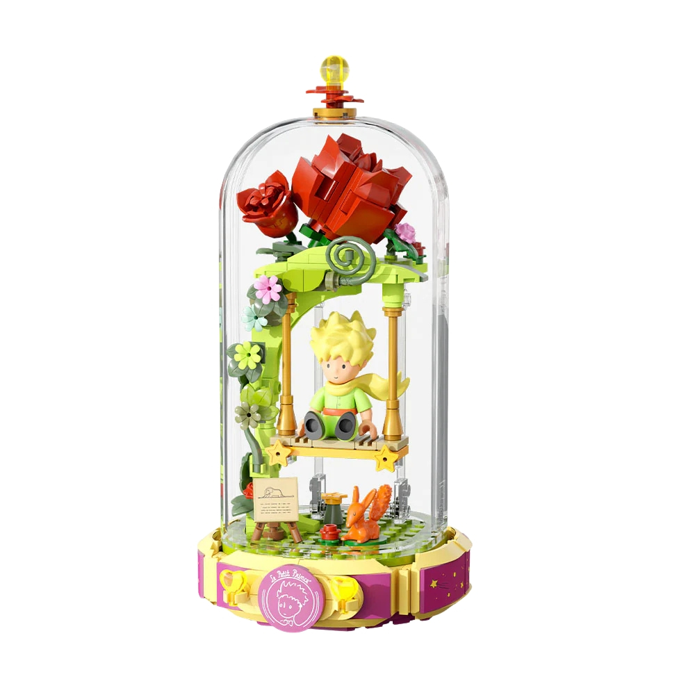 Pantasy x Le Petit Prince Rose Swing 86322ENP Building Blocks / Lego Mainan Anak