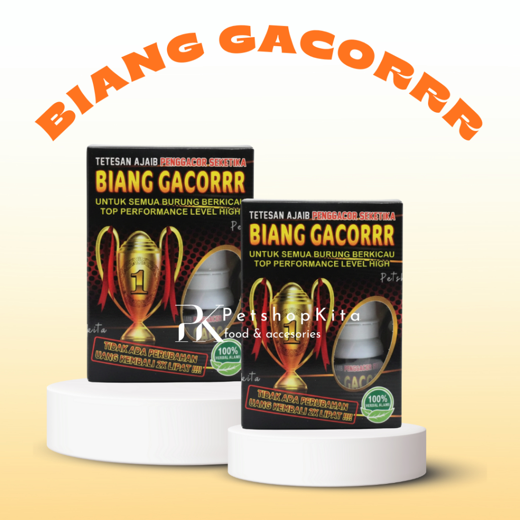BIANG GACOR VITAMIN PENGGACOR SPONTAN UNTUK SEMUA BURUNG