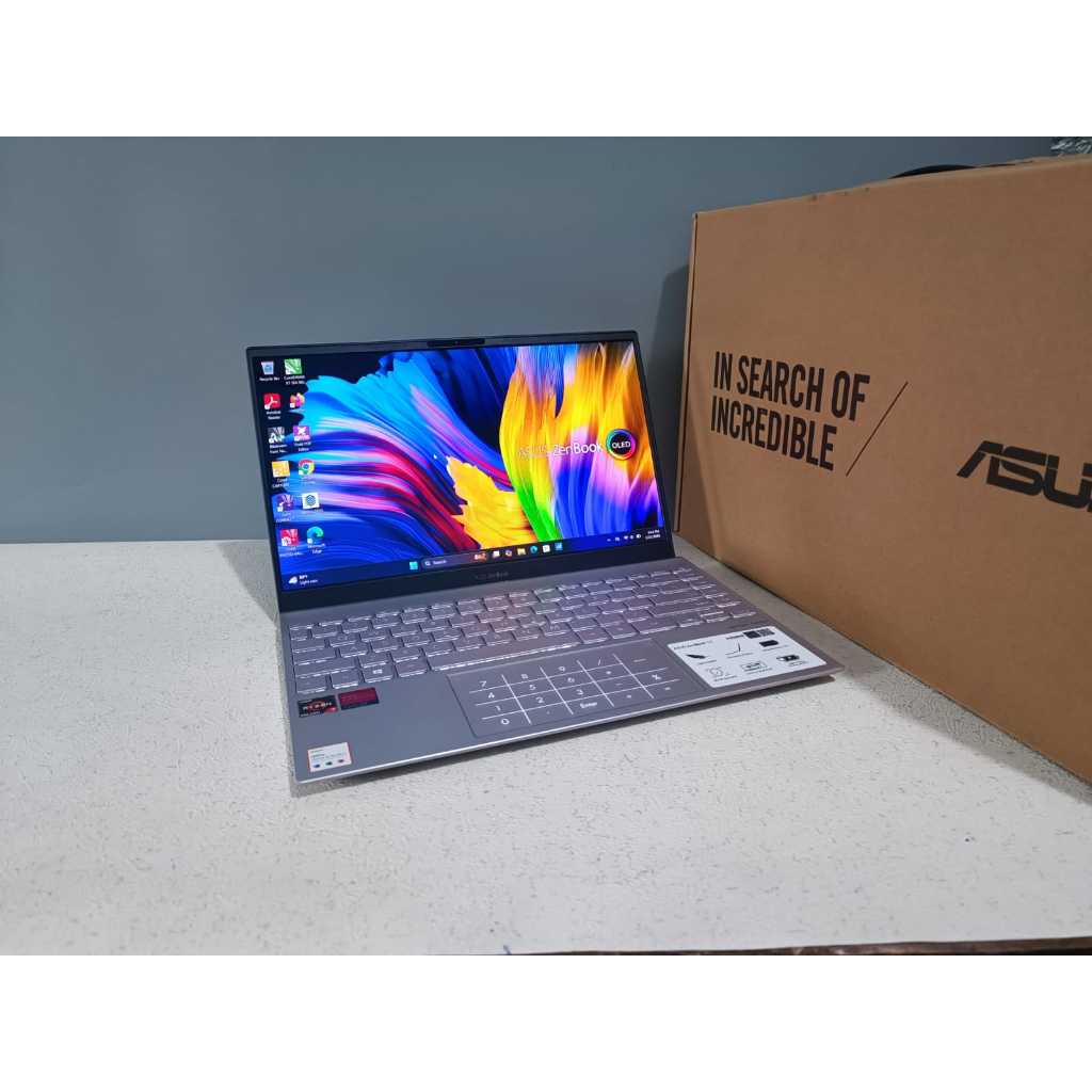Zenbook Ryzen UM325UA 7 5700U SSD 1TB 16GB OLED Fullset