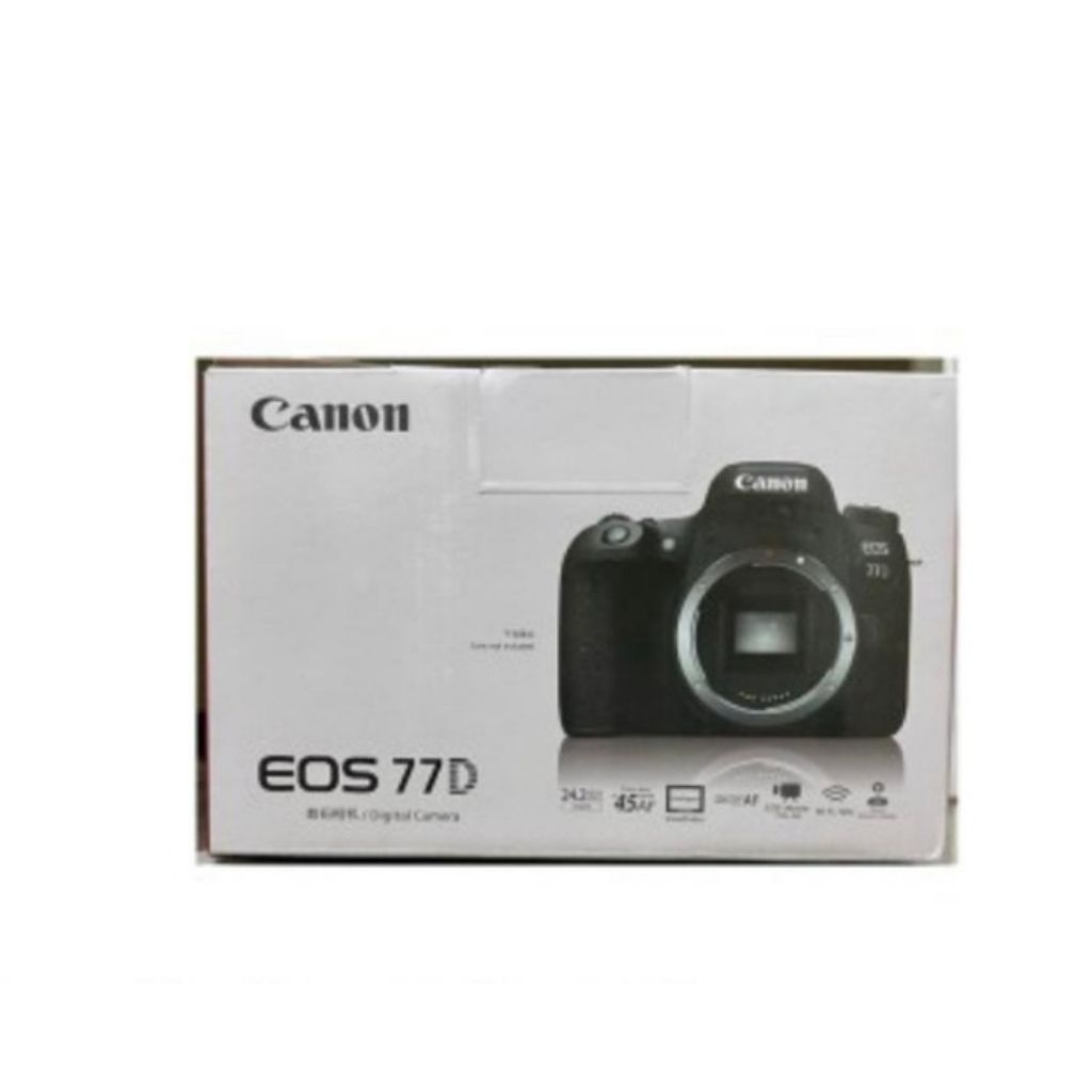 dus Camera Canon 77D / Box untuk kamera second Canon 77D