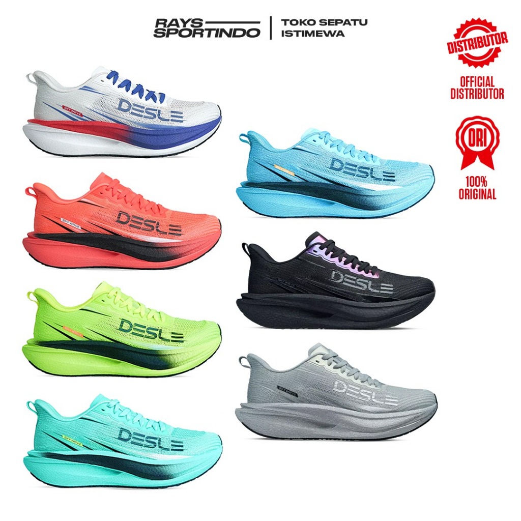 SEPATU RUNNING DESLE FENIX ORIGINAL