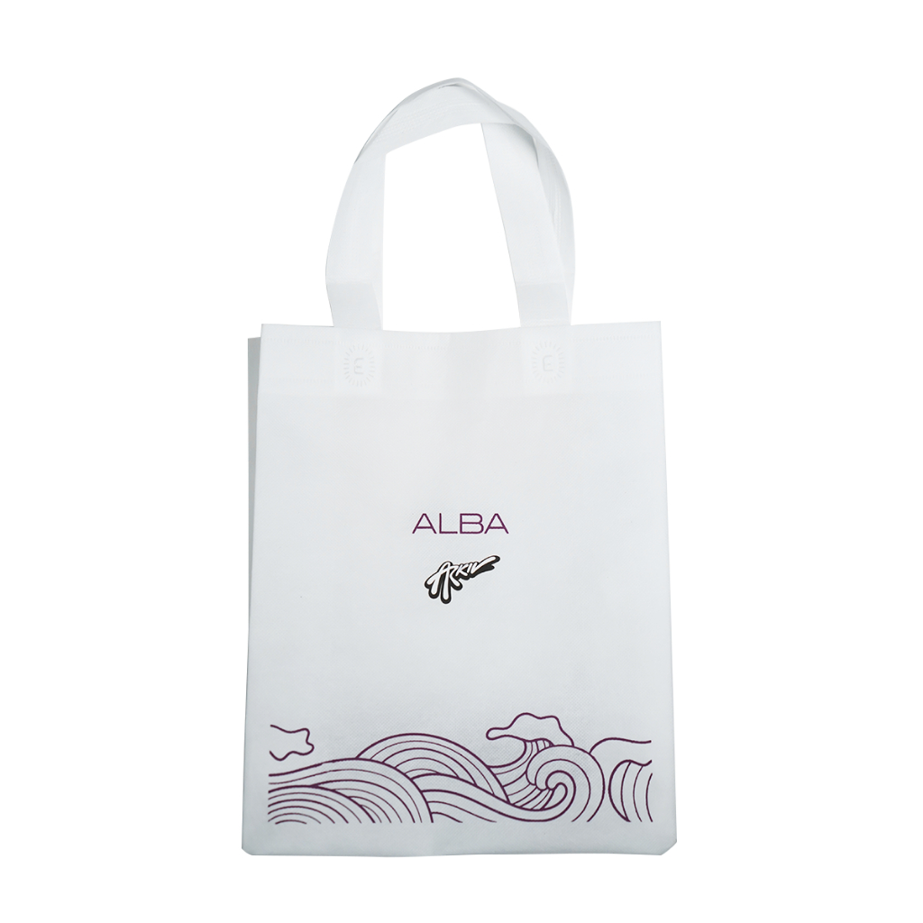 Free Gift Bag & T-SHIRT_SET_AU4079 Jam Tangan ALBA  Limited Edition