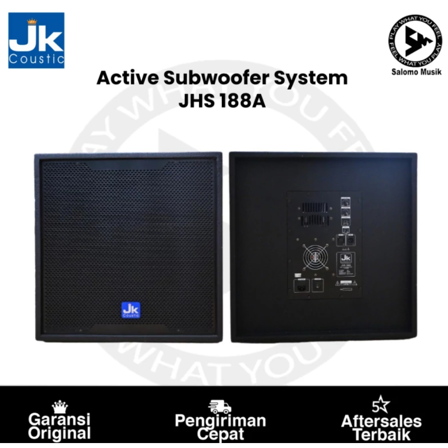 JK Coustic JHS-188A Active Subwoofer System Original