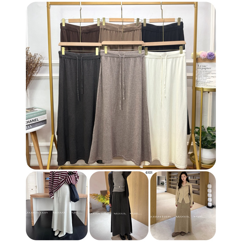 Pgmta Grosir Rok import Kode 6101 serian isi 6 pcs