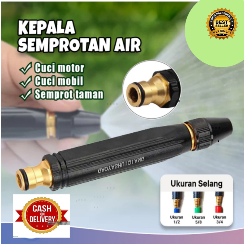 Hose Nozzle Spray Semprotan Kuningan Kepala Semprotan Air Taman,/sambungan SELANG KRAN AIR HIGH QUAL