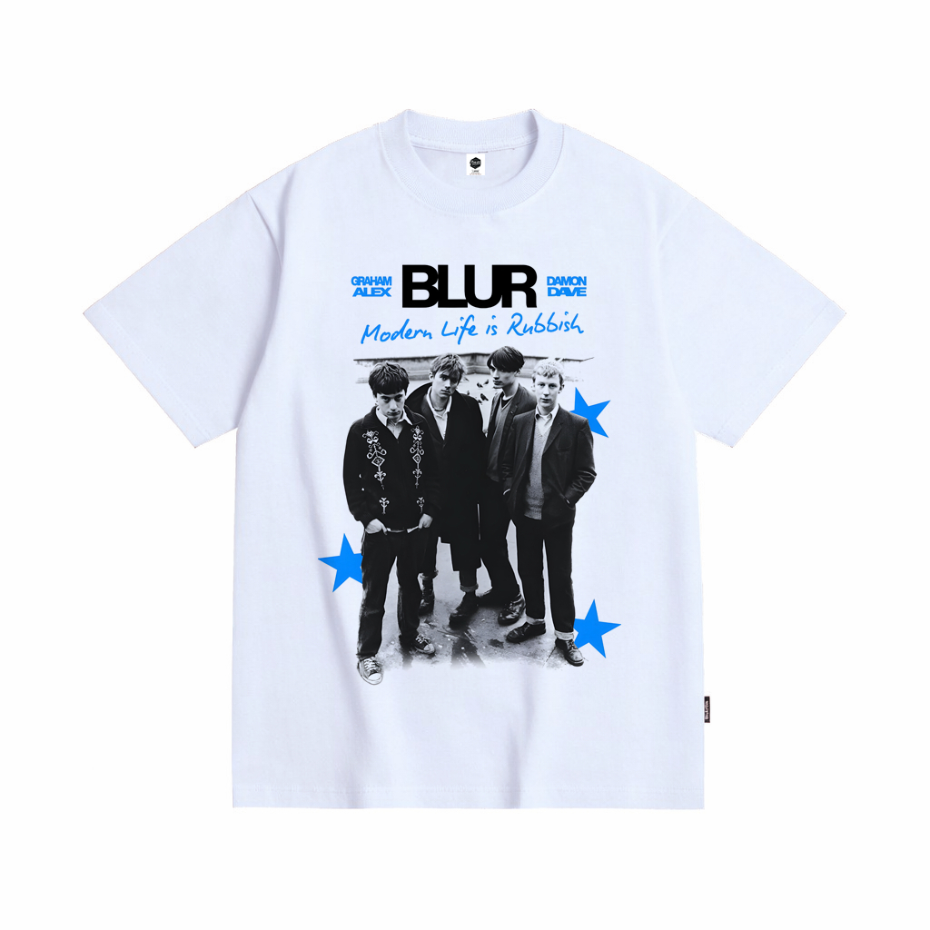 Kaos Band Blur - Modern Life is Rubbish | Baju Band Blur