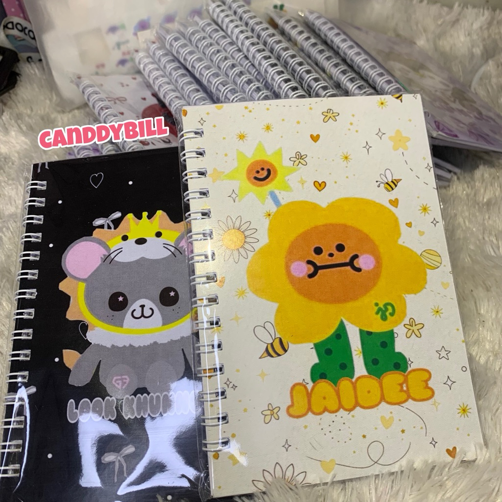 Notebook A6 mascot gmmtv buku bergaris spiral notes souvenir