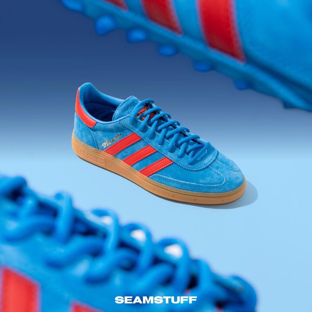 Adidas Spezial Blue Vivid Red Bright Exclusive
