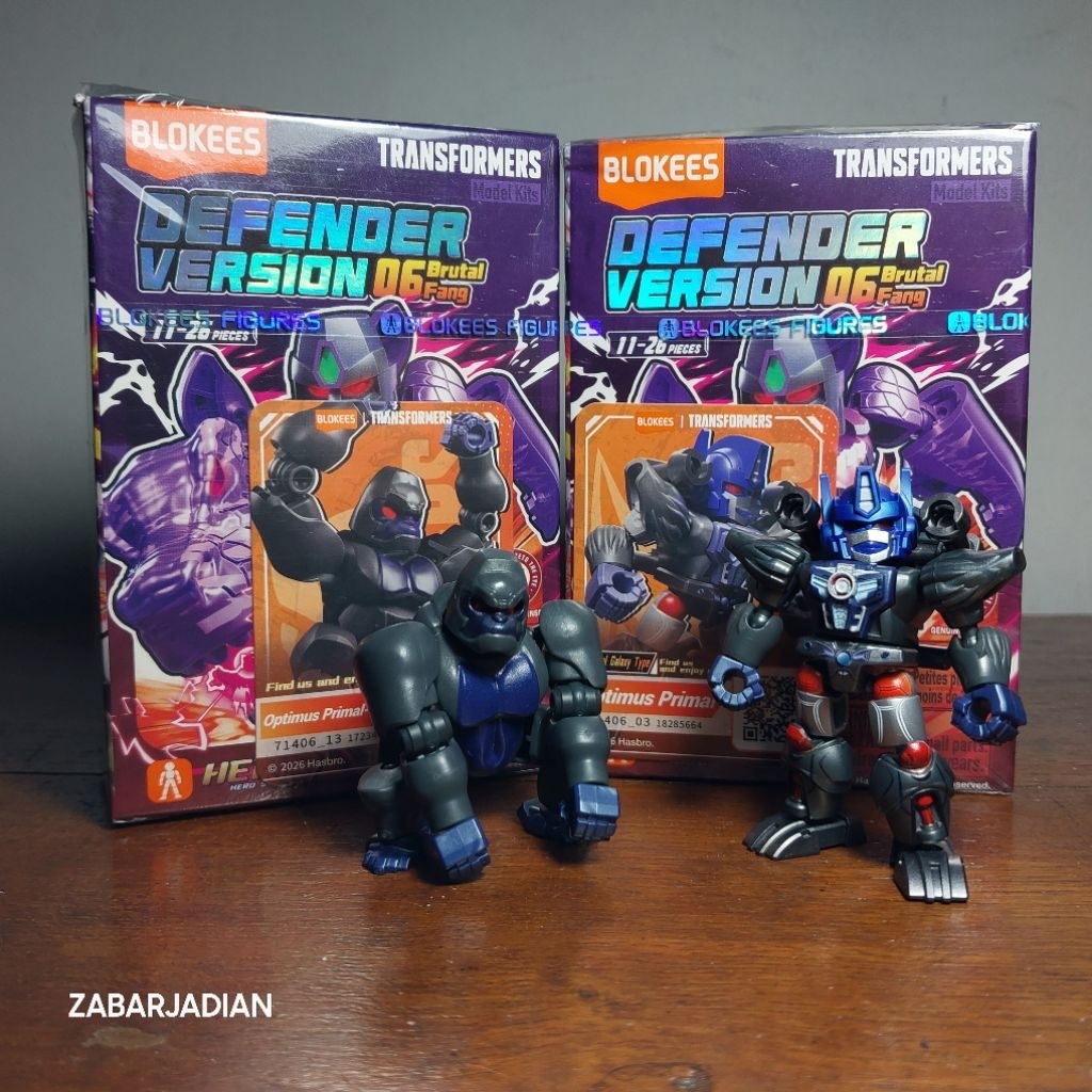 Blokees Transformers Defender Version 06 secret Optimus Primal