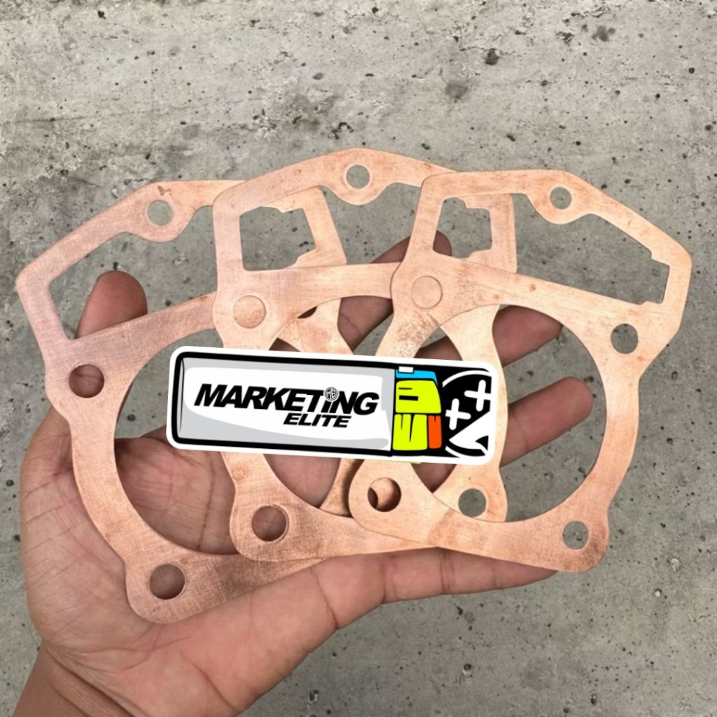 Paking Tembaga Kop dan blok Tiger MP paking Head paking blok 0.5 Tiger MP Temabaga