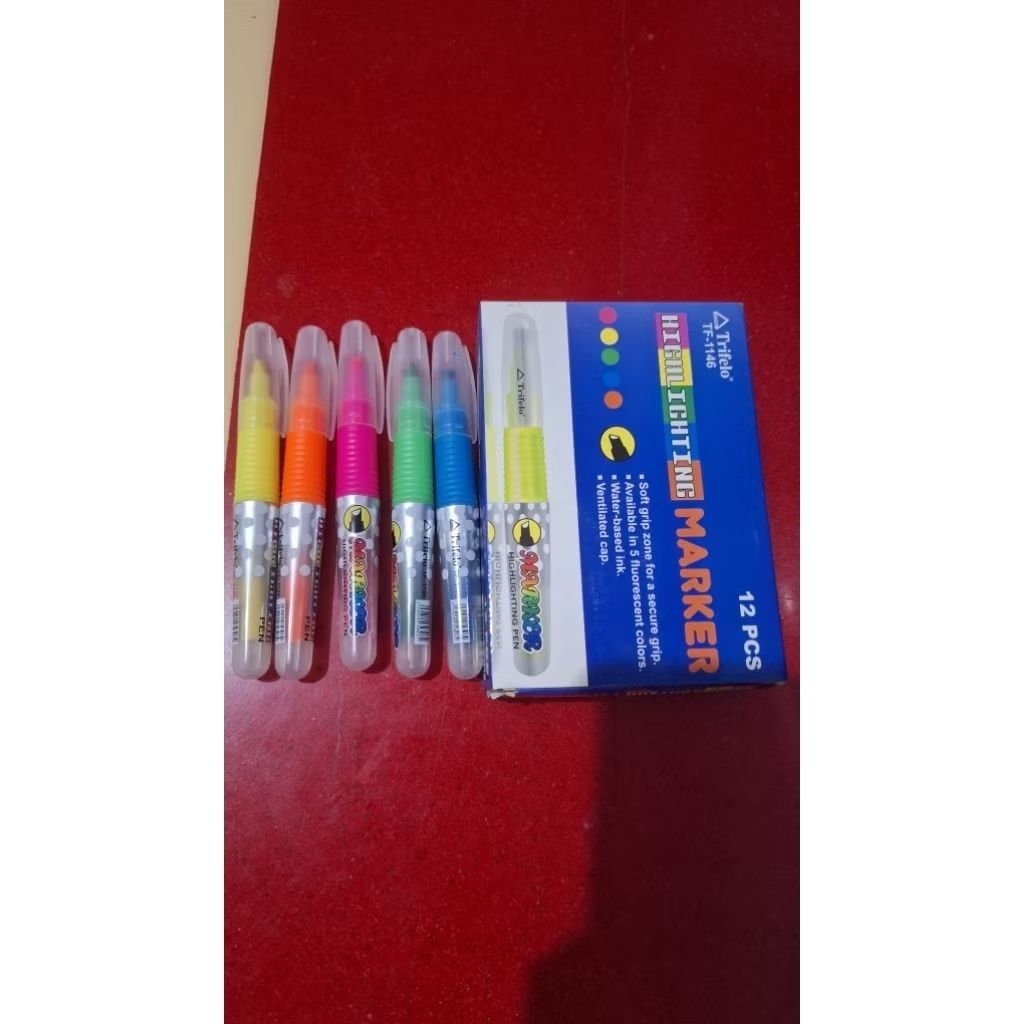 Stabilo warna warni isi 12 pcs / Stabilo Murah