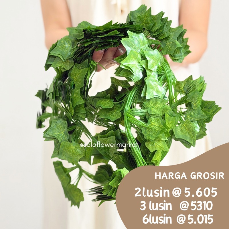 [TERMURAH] M ANGGUR JUNTAI Plastik Bunga Rambat Sintesis Tanaman Hias Gantung Osear Artificial DEKOR