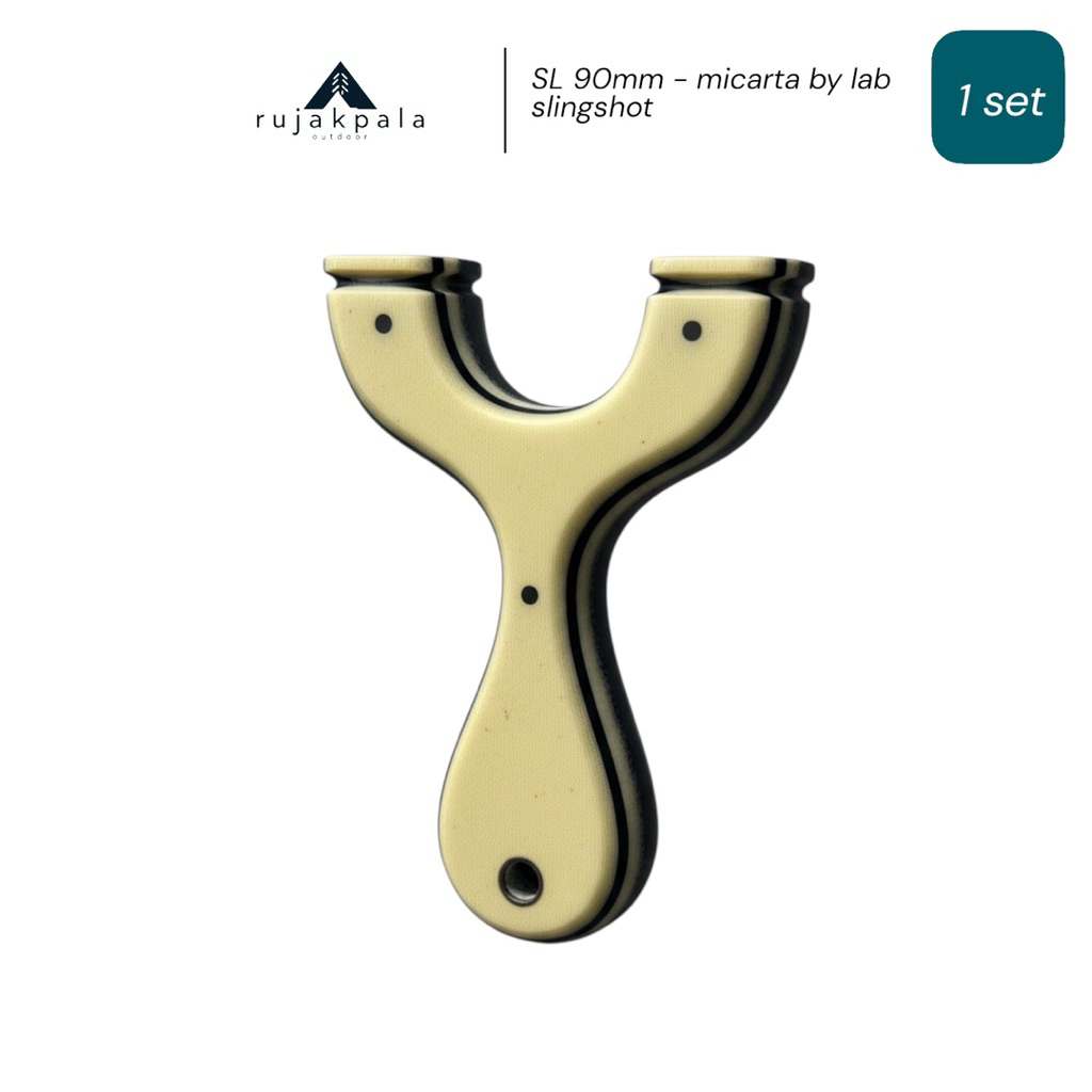 shortly  SL - ketapel premium by lab slingshot micarta full set