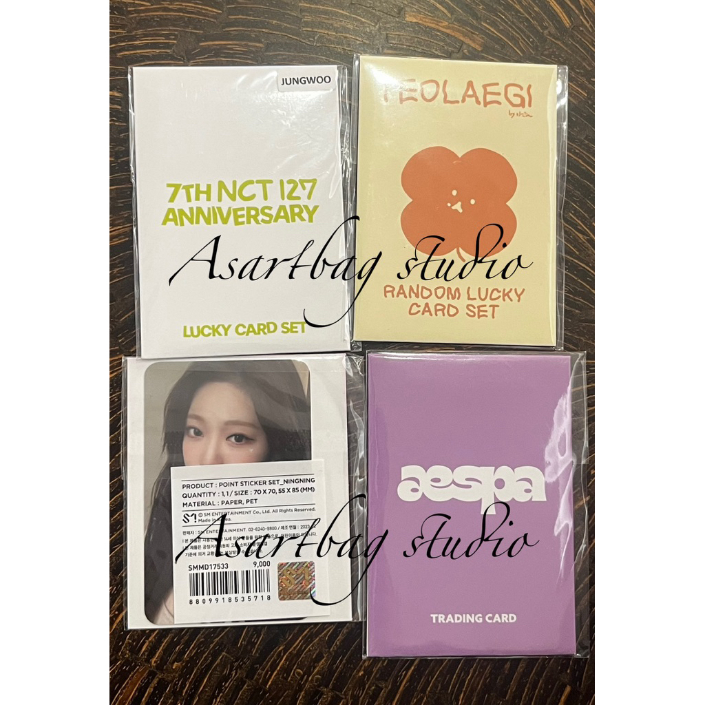 SALE [Ready Stock] PC & Sticker Set NCT 127 Teolaegi Aespa Ningning Diskon
