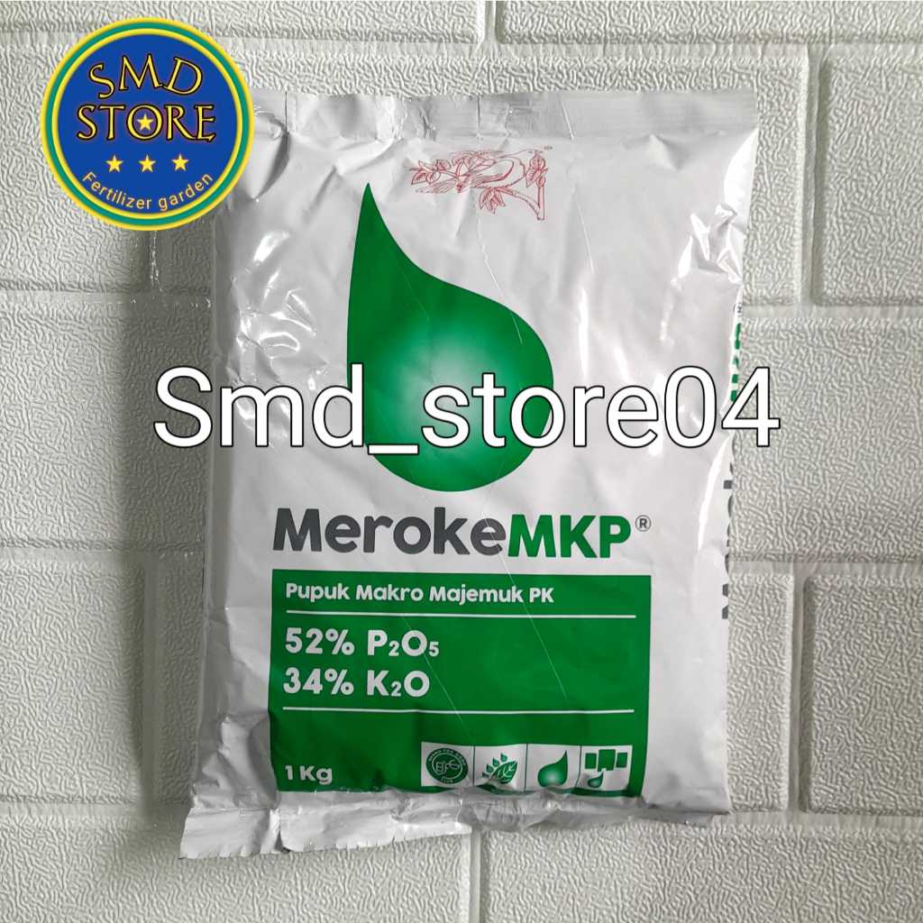 Meroke MKP 1Kg Mono Kalium Phosphate 52% P2O5 34% K2O Original