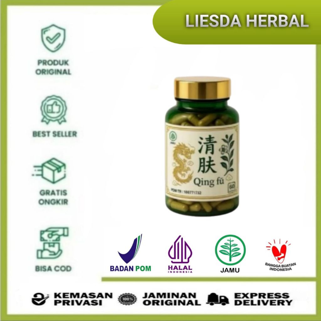 QINGFU OBAT GATAL || Qing Fu - Ramuan Herbal Gatal Tiongkok | Skabies, Kurap, Jamur, Eksim, Cacar ai