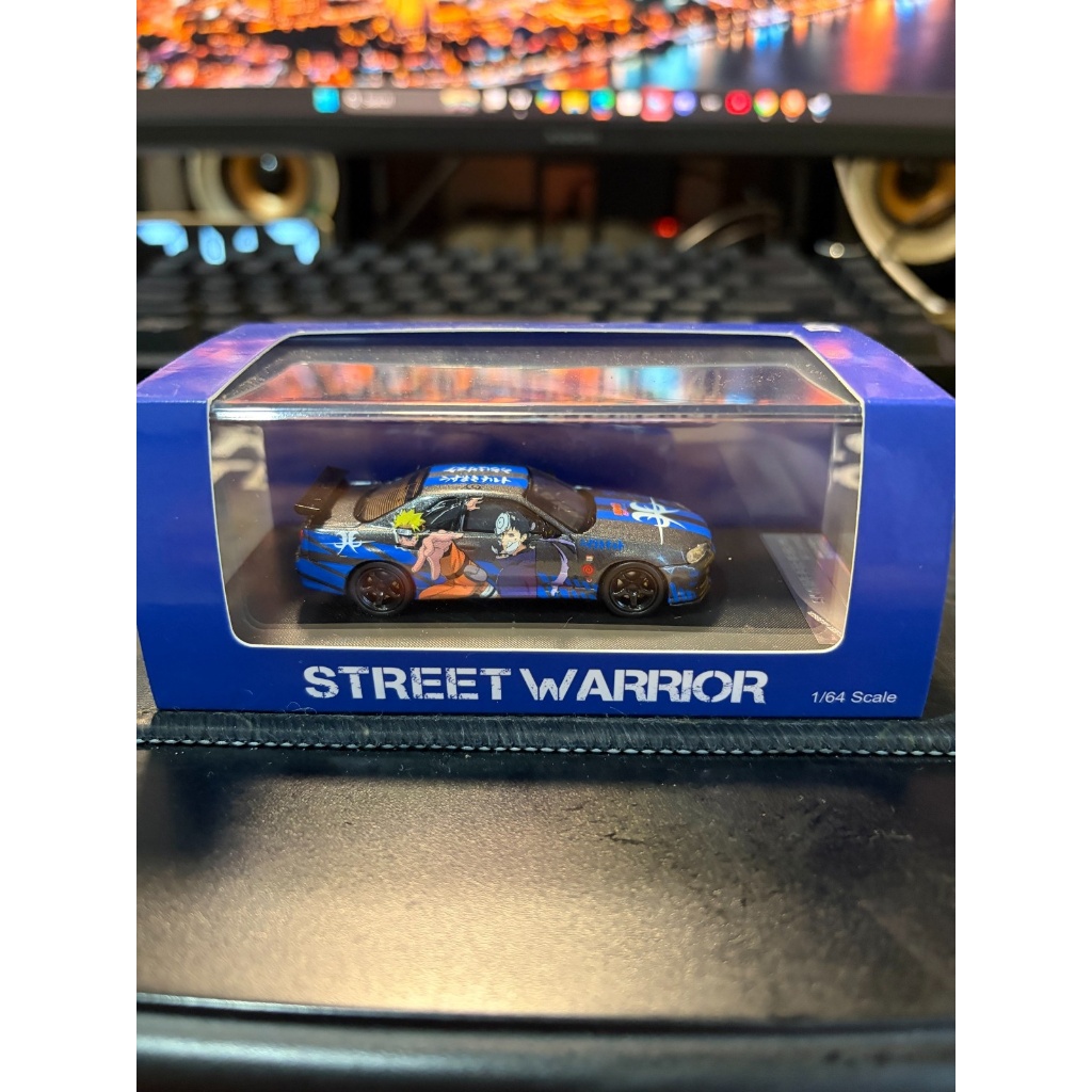 Street Warrior 1/64 R34 Naruto Special Edition