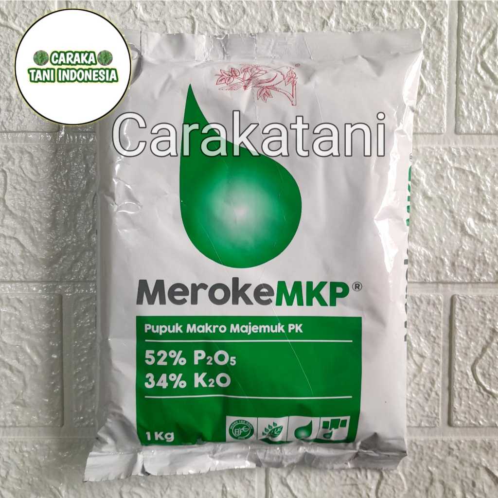 Pupuk MKP Meroke 1Kg Original Pabrik Untuk Bunga & Buah P2O5 52% K2O 34%