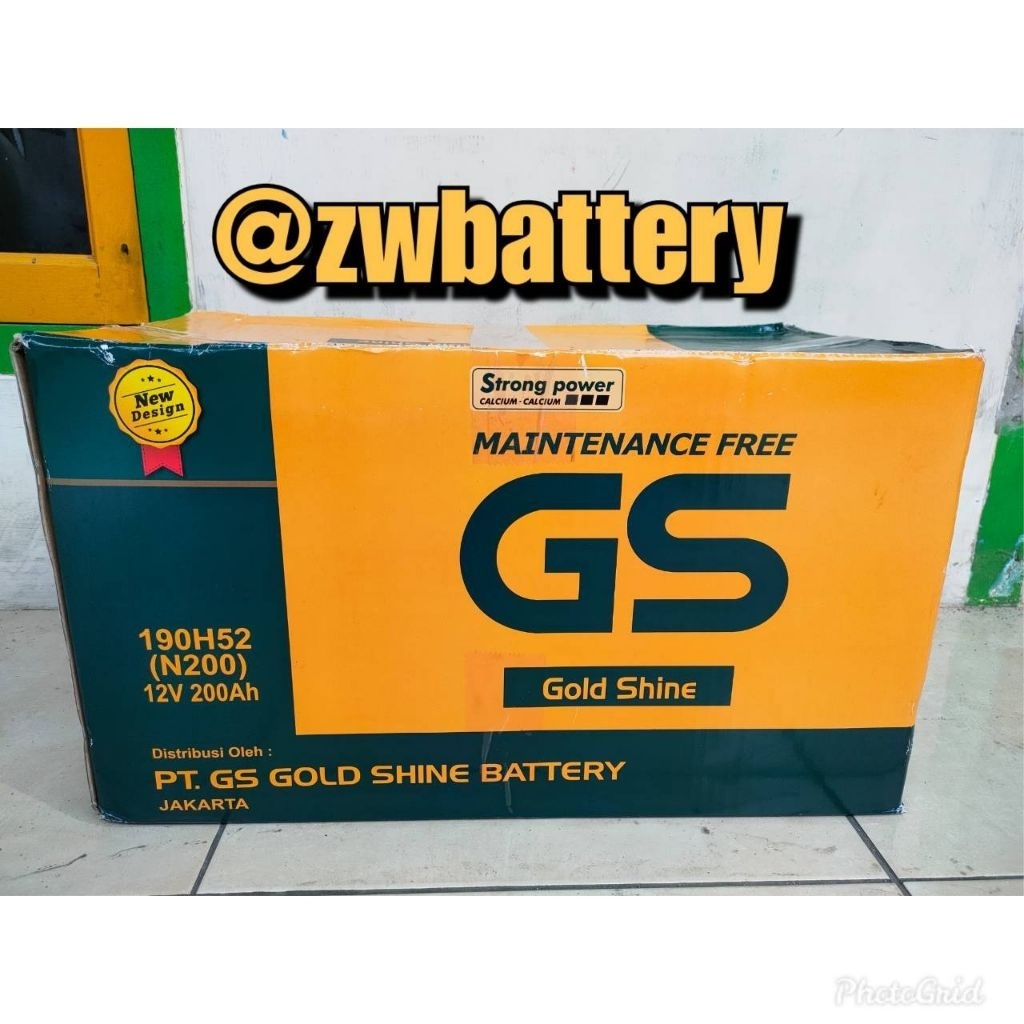 AKI KERING N200 GS MF 12 Volt 200 Ampere