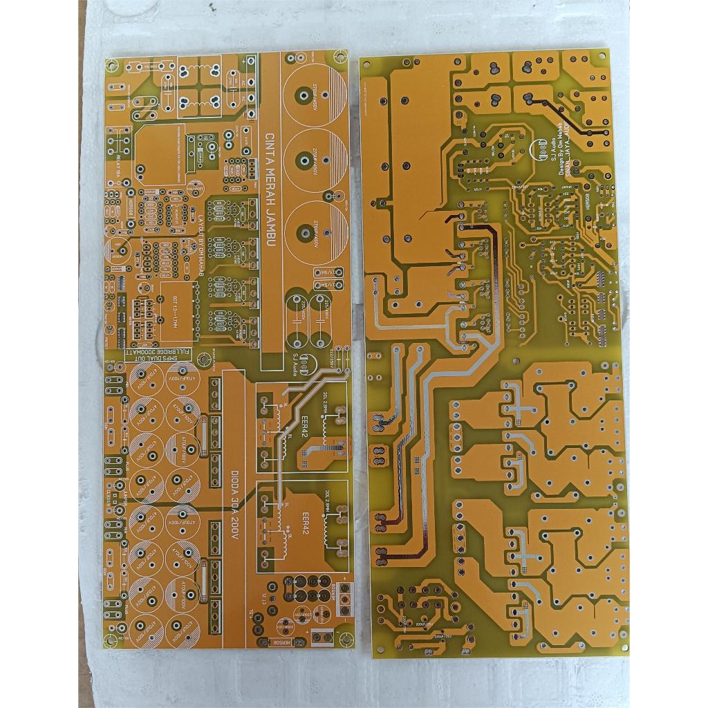 Fish Yummy Pcb Smps Fullbridge 3000Watt 3Kw Dual Out H