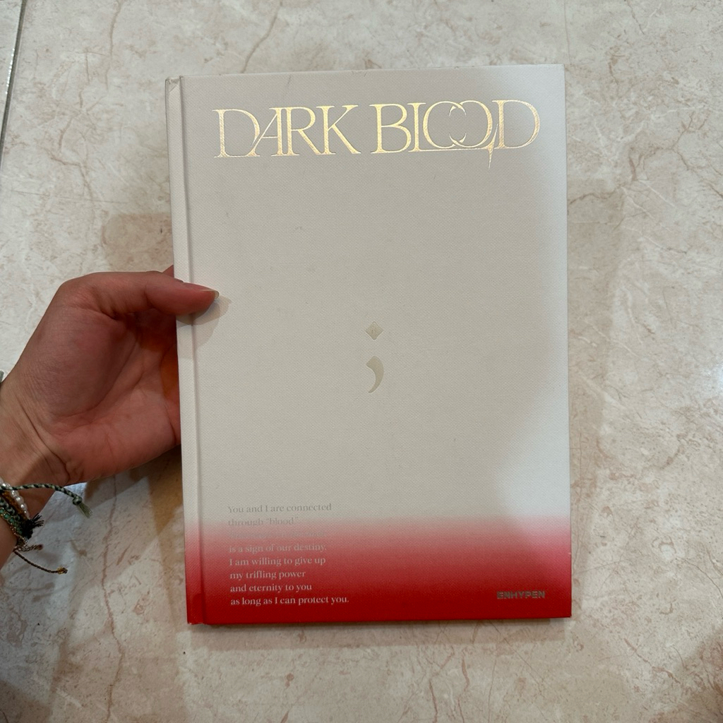 DARK BLOOD ENHYPEN ALBUM unsealed