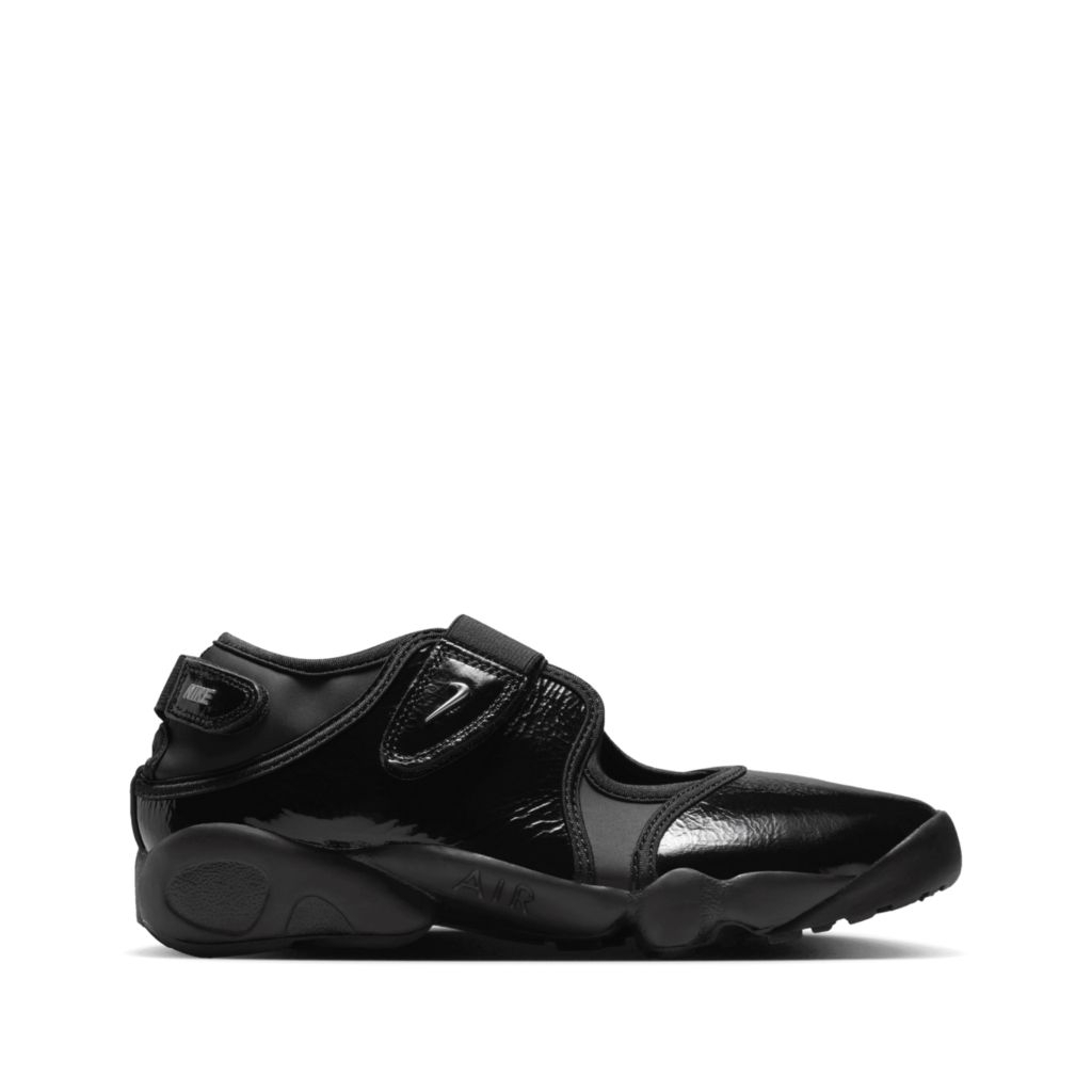 NIKE W AIR RIFT BLACK METALLIC SILVER - WOMEN SHOES ORIGINAL