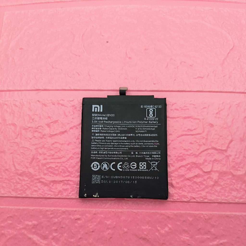 BATERAI BATTERAI BATTERAY BATRE BN30 REDMI 4A ORIGINAL COPOTAN ASLI