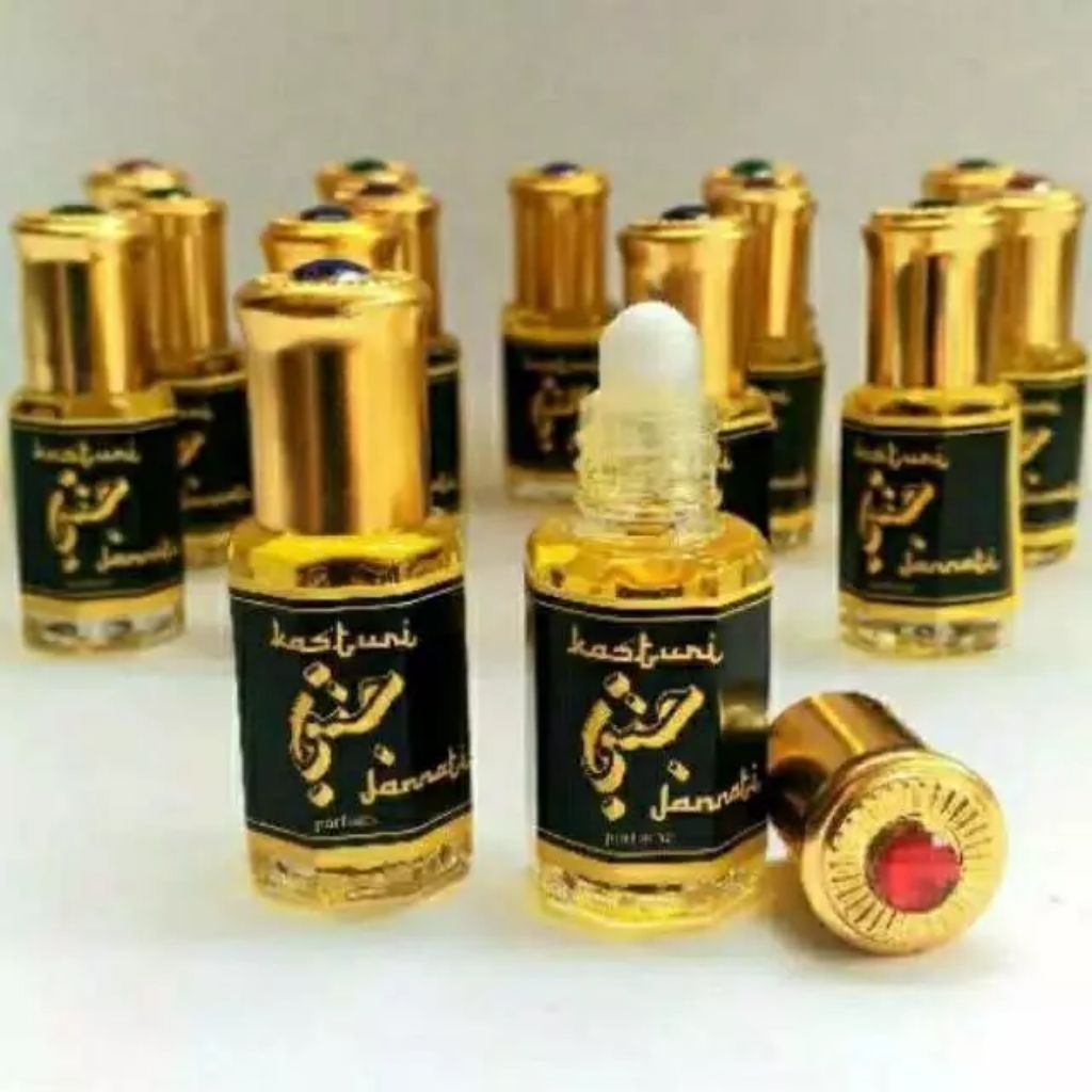 MINYAK KASTURI JANNATI 6 ML PARFUM KASTURI KIJANG MINYAK KASTURI PUTIH