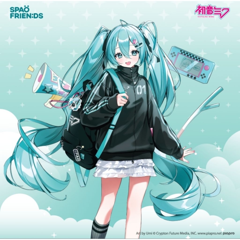 SPAO [Hatsune Miku] Lightweight Backpack_SPAKG11U02