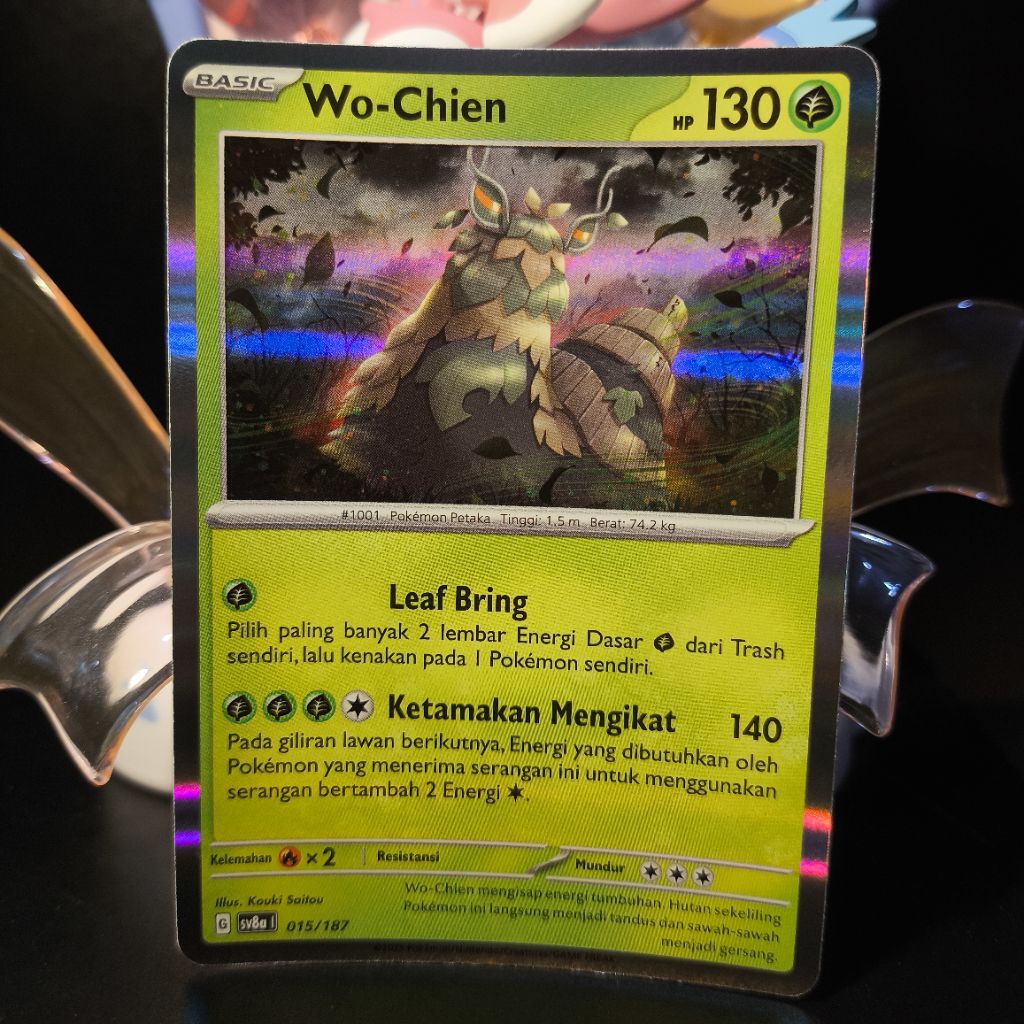 Wo-Chien HOLO 015/187 POKEMON ID FESTIVAL TERASTAL