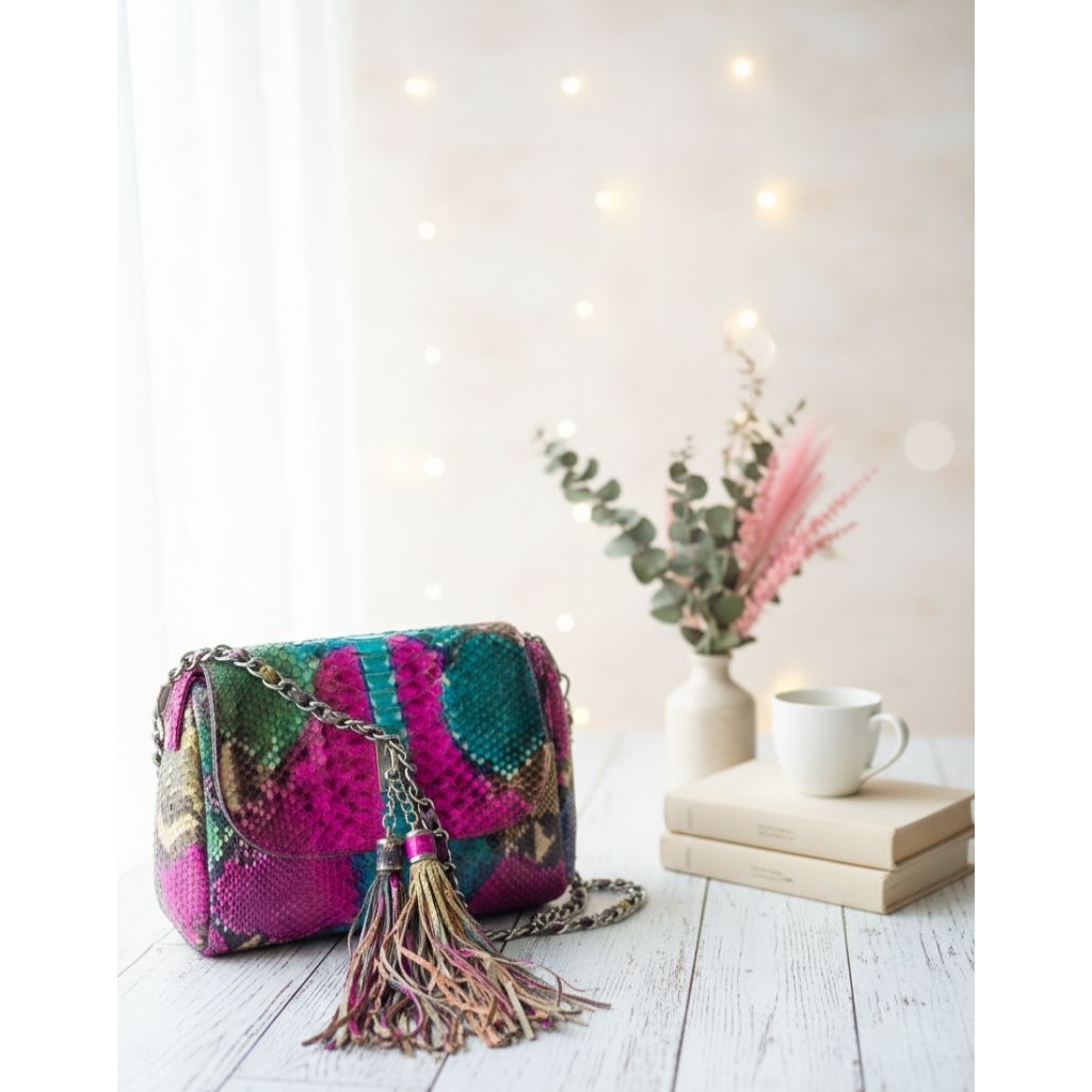 Tas Kulit Ular asli preloved