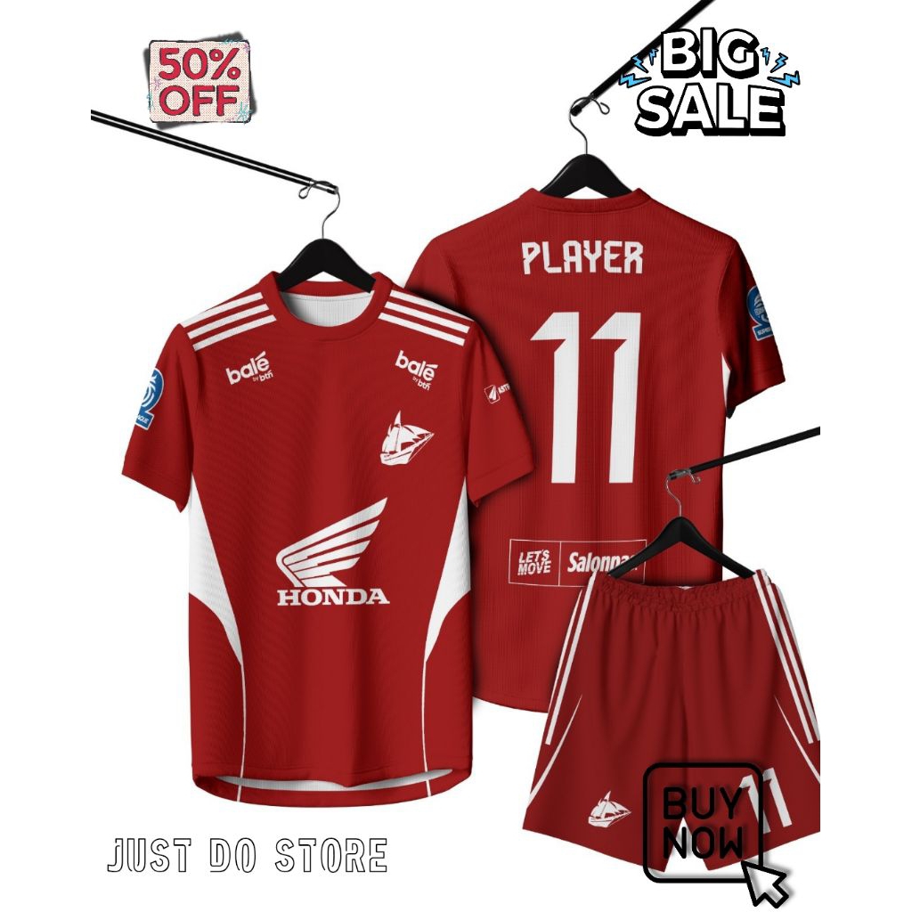 JERSEY PSM MAKASSAR ISL MUSIM TERBARU//JERSEY PSM MAKASSAR EWAKO TERBARU//JERSEY MAKASSAR HOME TERBA