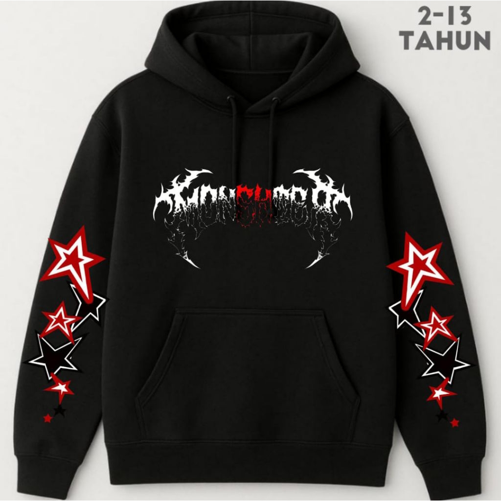 Sweater Hoodie Anak Laki-laki KARAKTER METAL /SKENA Bahan tebal Lembut nyaman Dari Usia 2 -3-4-5+6-7